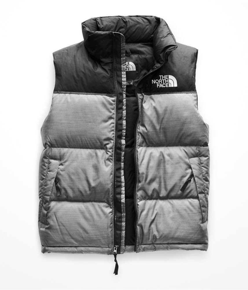 north face down vest mens