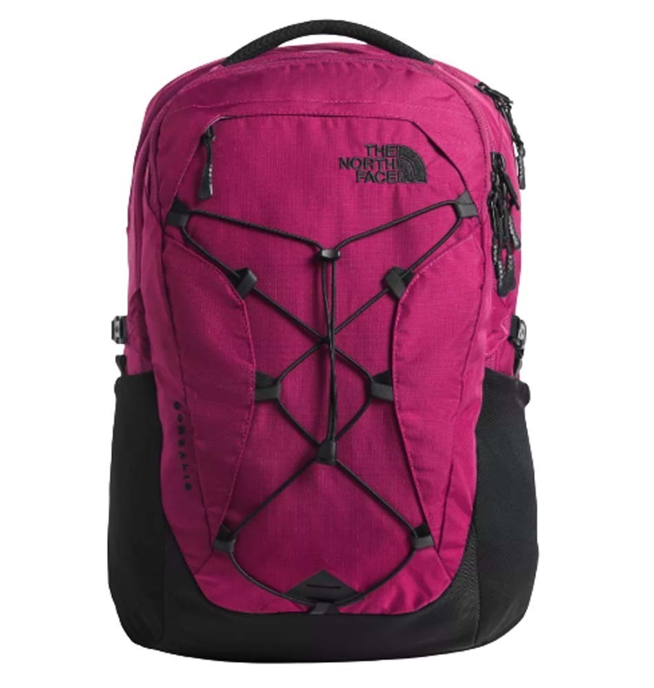 pink north face bookbag