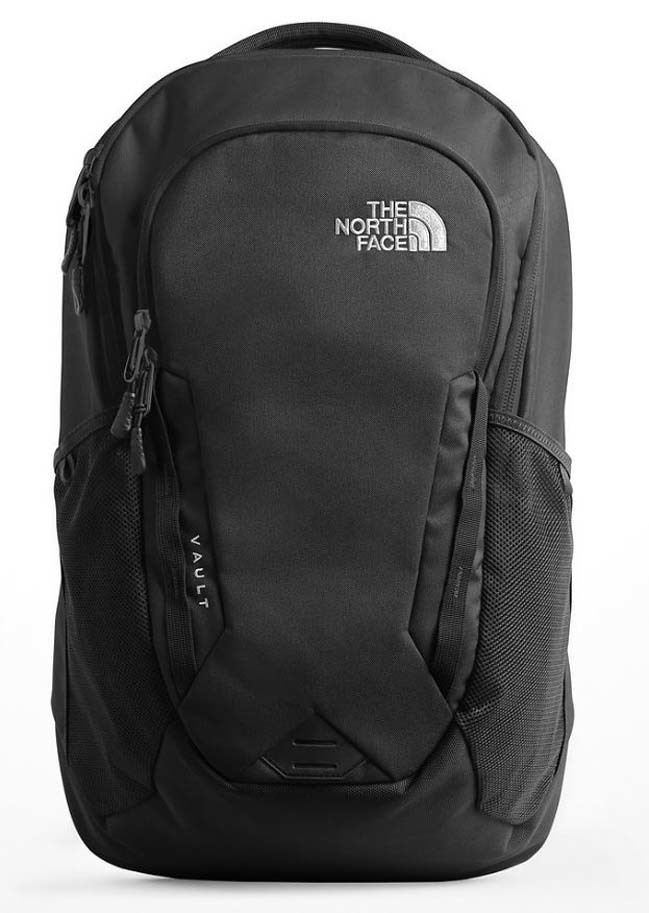 north face vault black