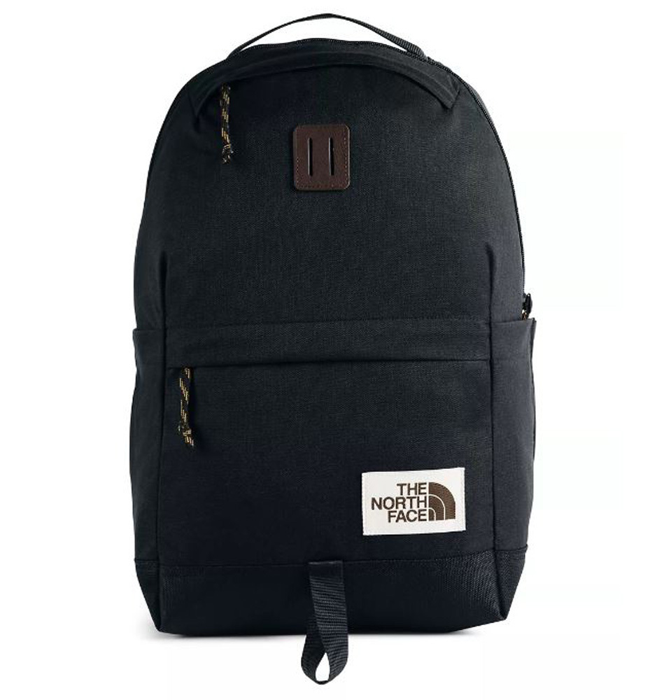the north face black backpack