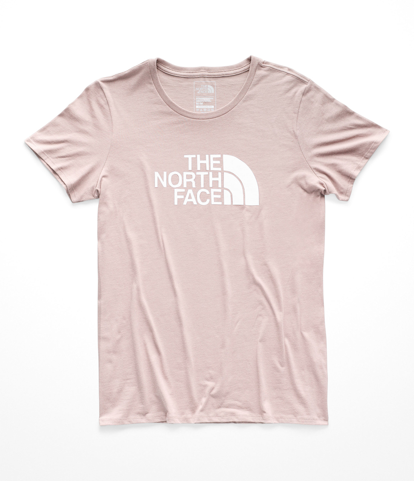 north face t shirt pink