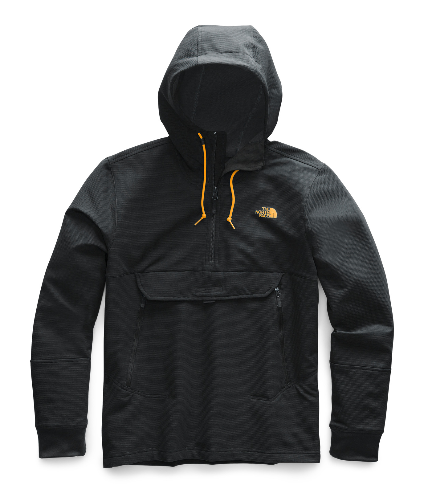 asphalt grey north face hoodie