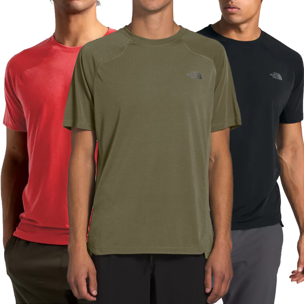 north face running t shirt