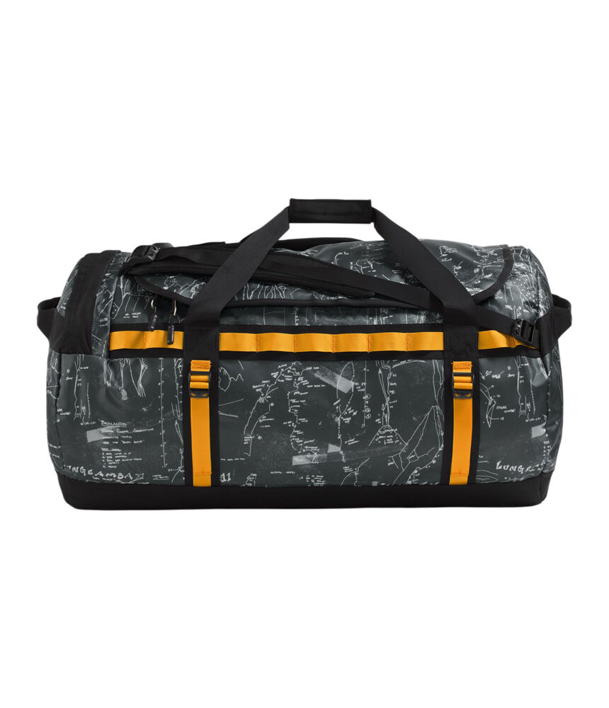 Anthracite Grey Conrad Topo Print/Summit Gold