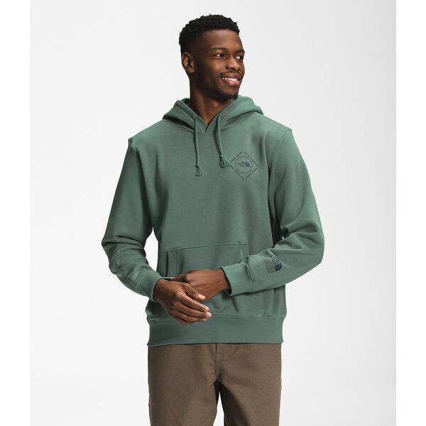 the north face himalayan hoodie in grey
