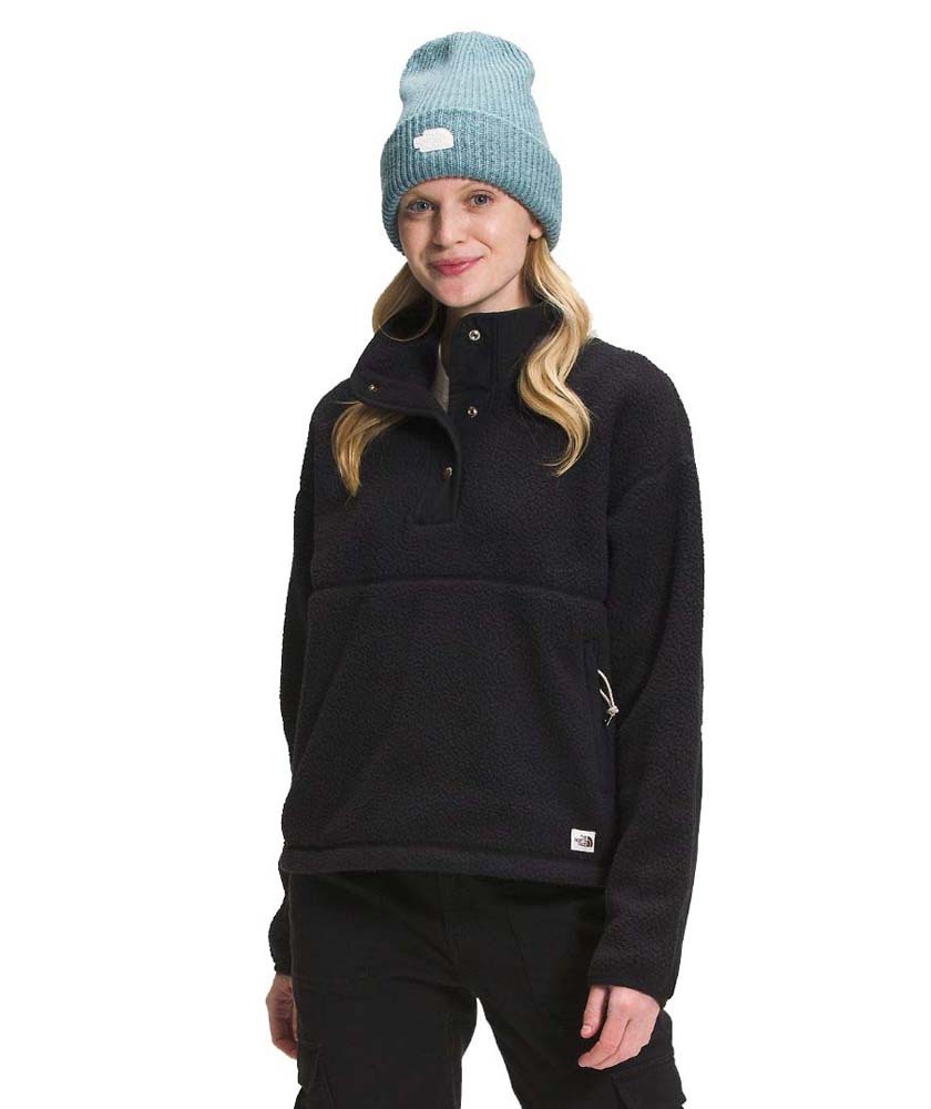 The north face women's snap it fleece best sale pullover