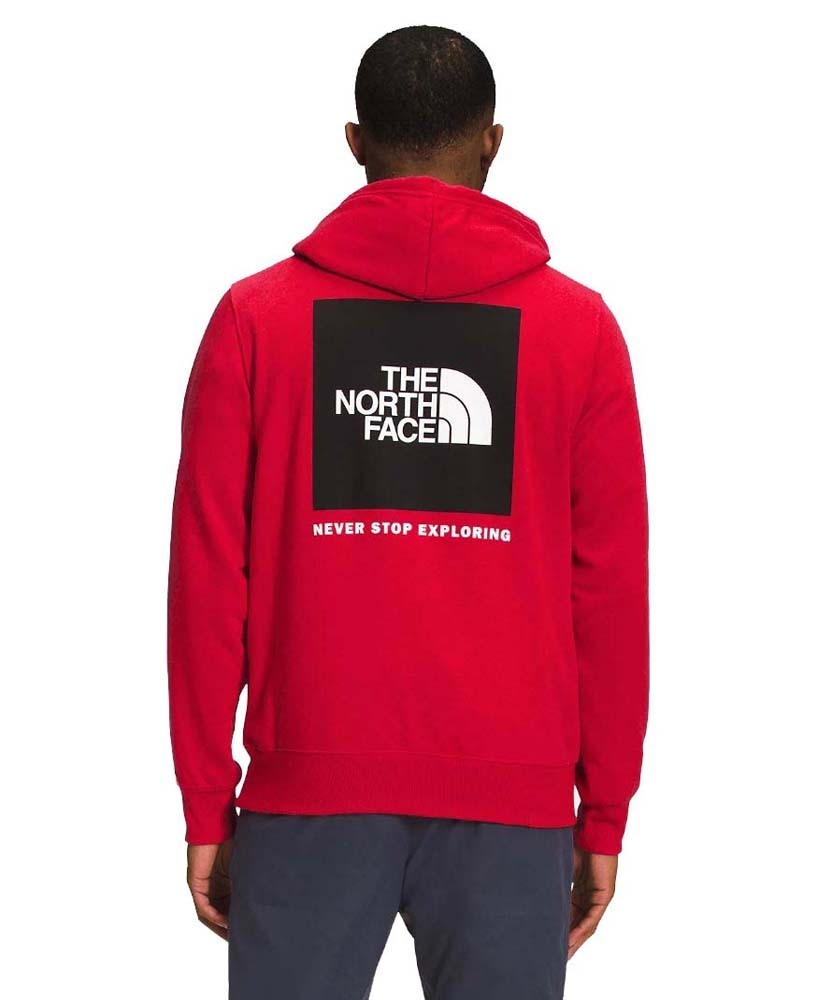 The north face sales red box pullover hoodie