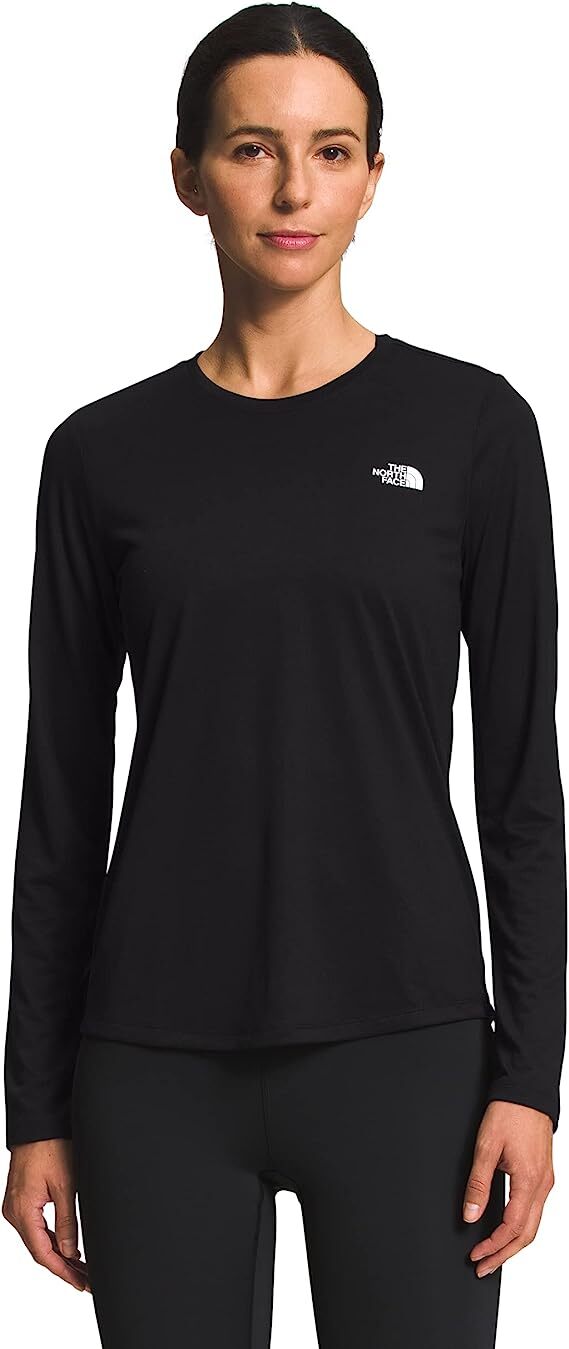 The North Face Elevation Long Sleeve Womens Hiking T-Shirt