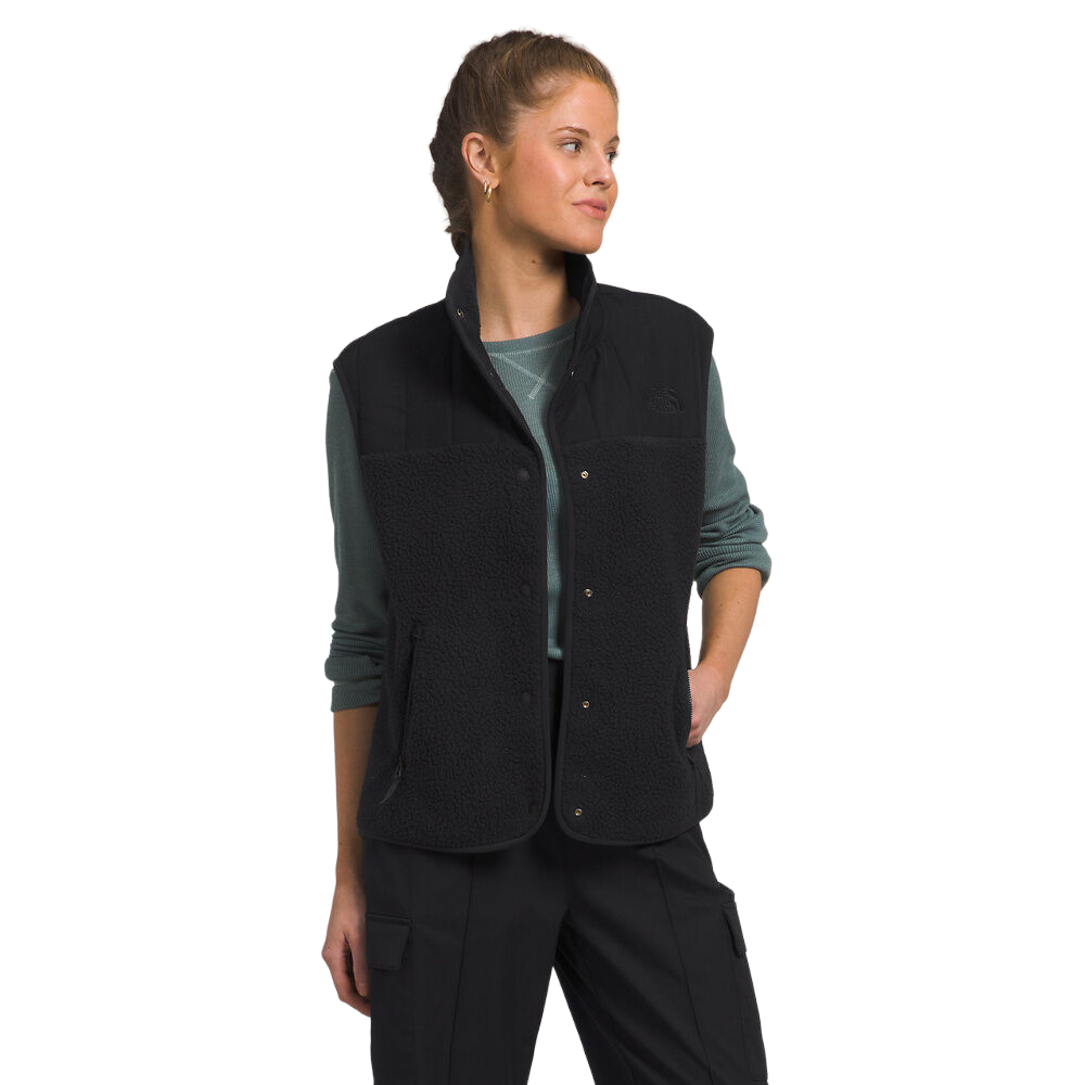 The North Face Cragmont Womens Fleece Vest TNF Black M
