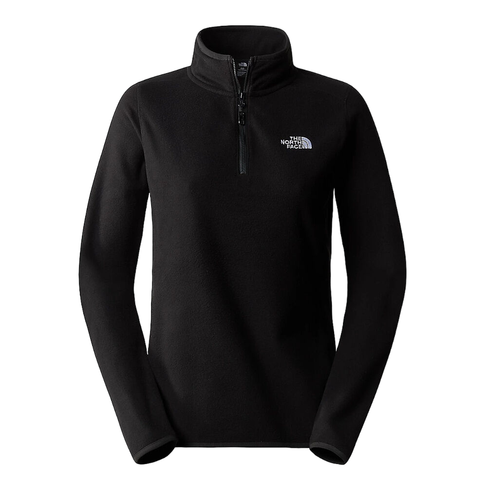 The North Face 100 Glacier Womens 1/4 Zip Fleece Pullover TNF