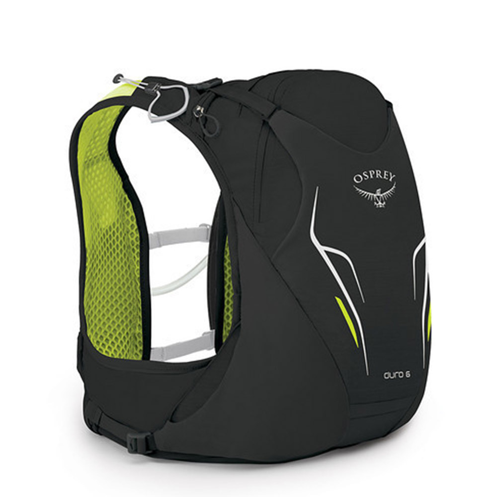Osprey Duro 6L Mens Running Hydration Vest with Bladder Electric Black