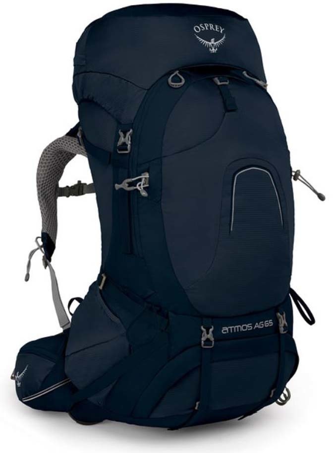 Osprey Atmos AG 65L Hiking Backpack Unity Blue