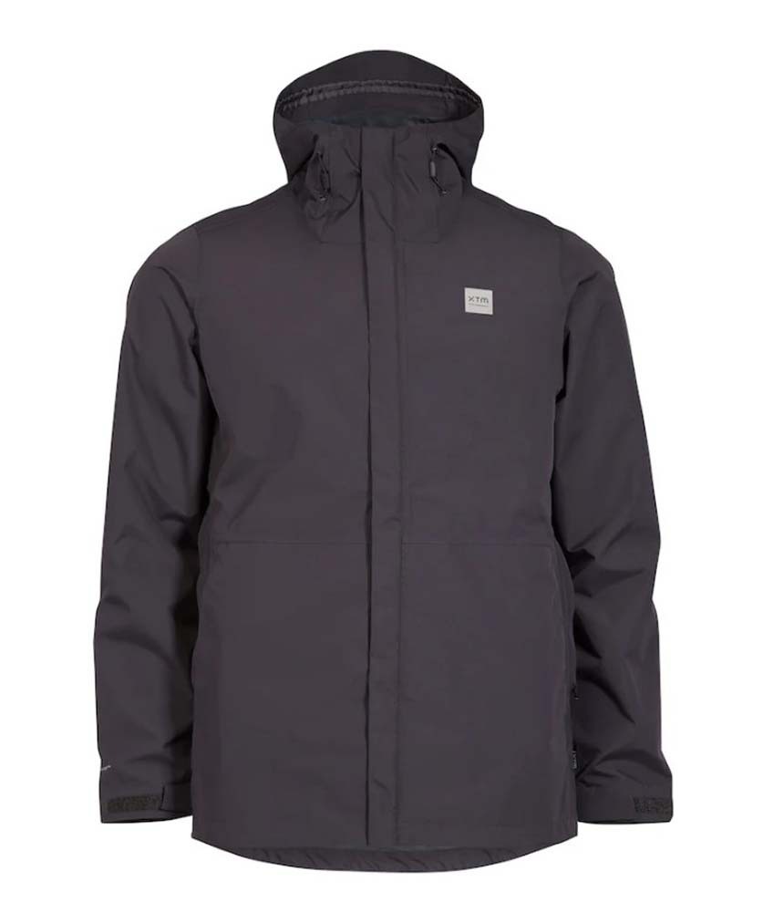 XTM Takayna Mens Premium Waterproof Rain Jacket Granite 2XL