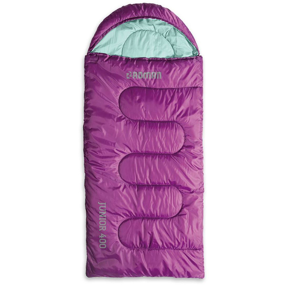 Roman Junior 400 0c Kids Sleeping Bag Purple