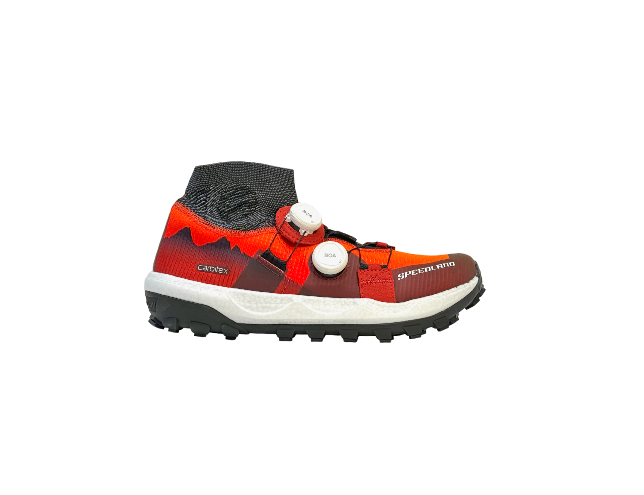 Speedland GL SVT Unisex Trail Running Shoes Red Black US M8 US W9.5