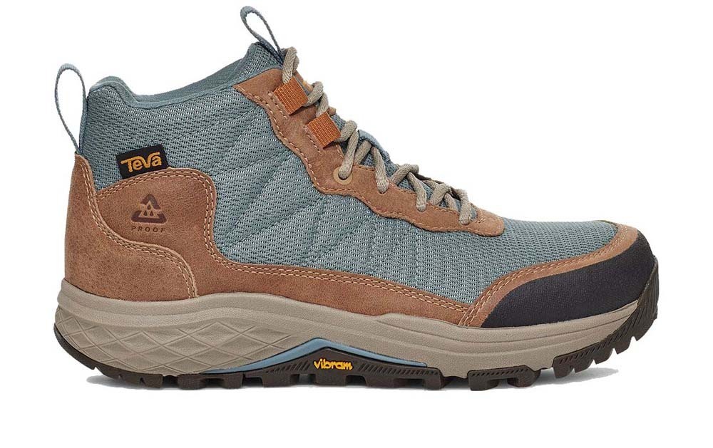 Teva Ridgeview Mid Womens Hiking Boots Tan Trooper US10