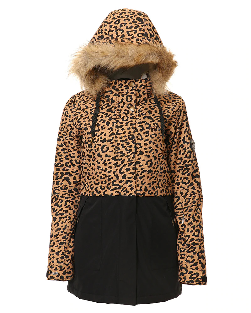 Leopard outlet snow jacket