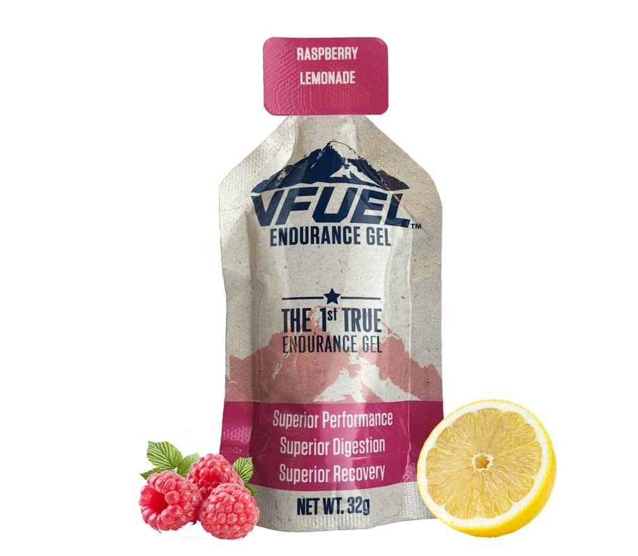 Vfuel Raspberry Lemonade Endurance Energy Gels (24 Pack)