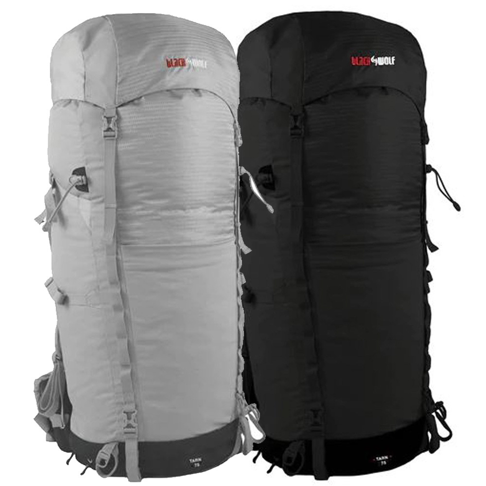 black wolf backpack 75l