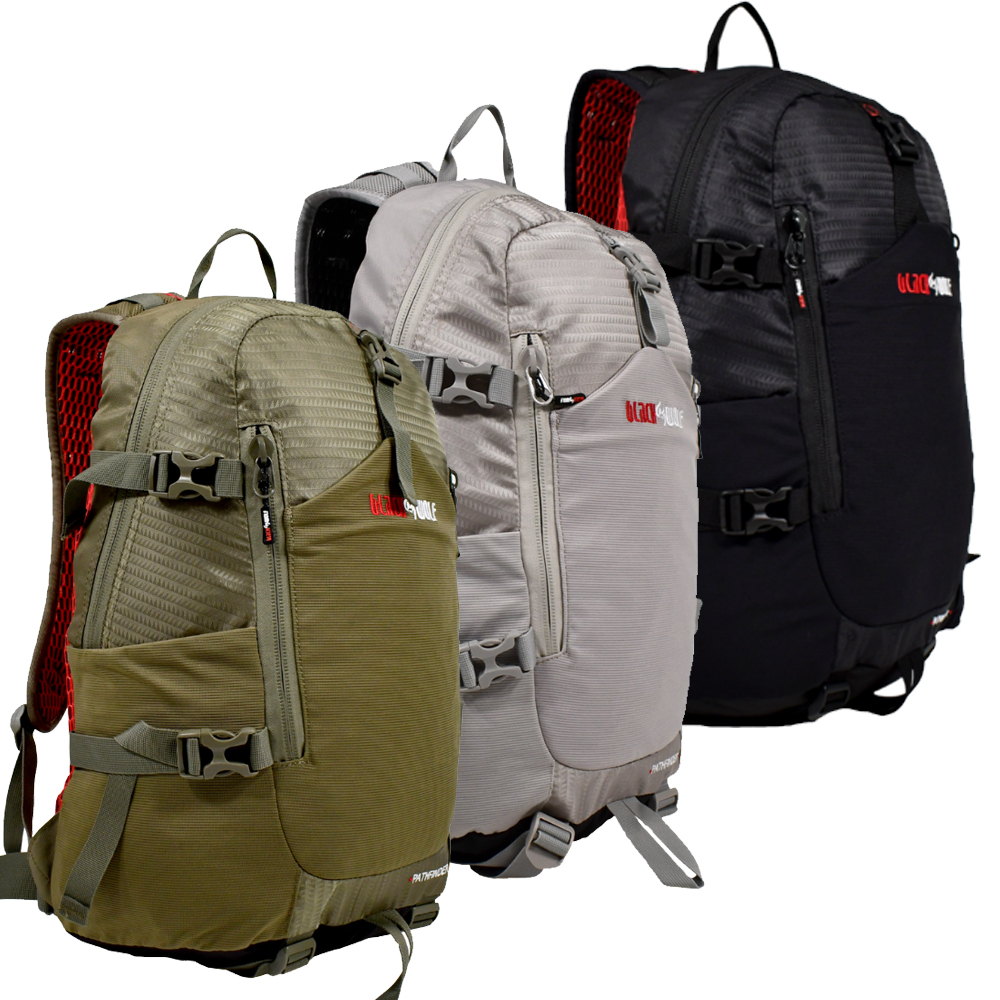 black wolf hiking pack