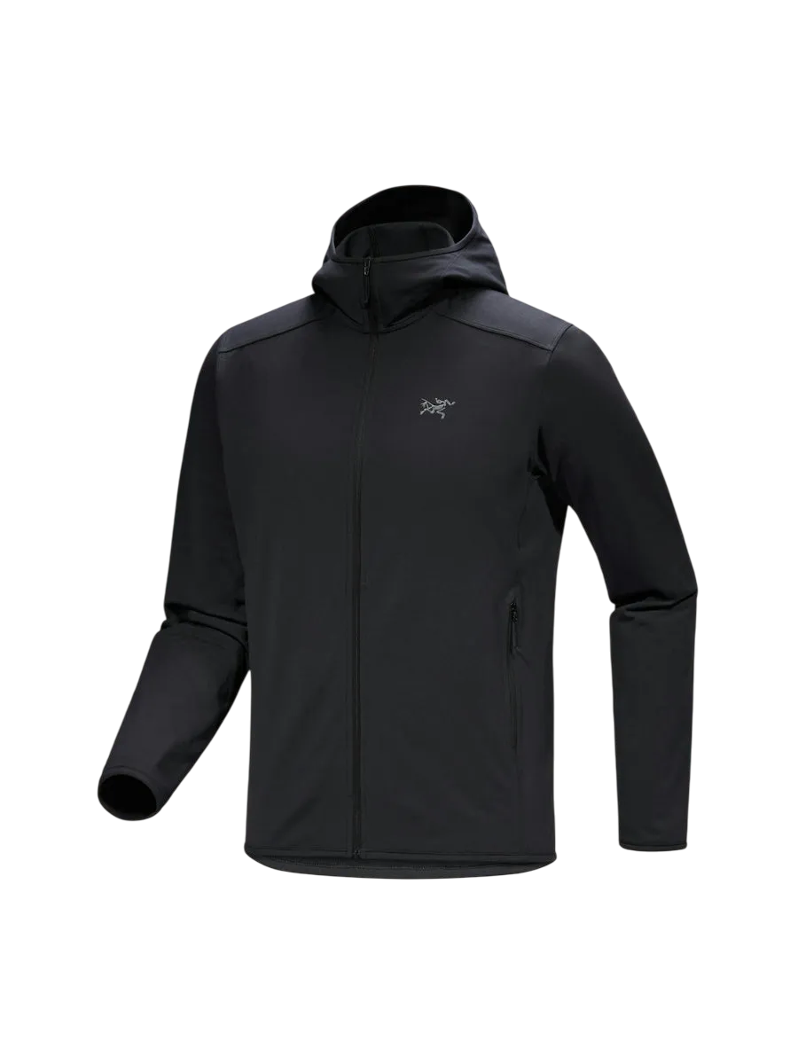 Arcteryx Kyanite Mens Lightweight Fleece Hooded Jacket - Black - M