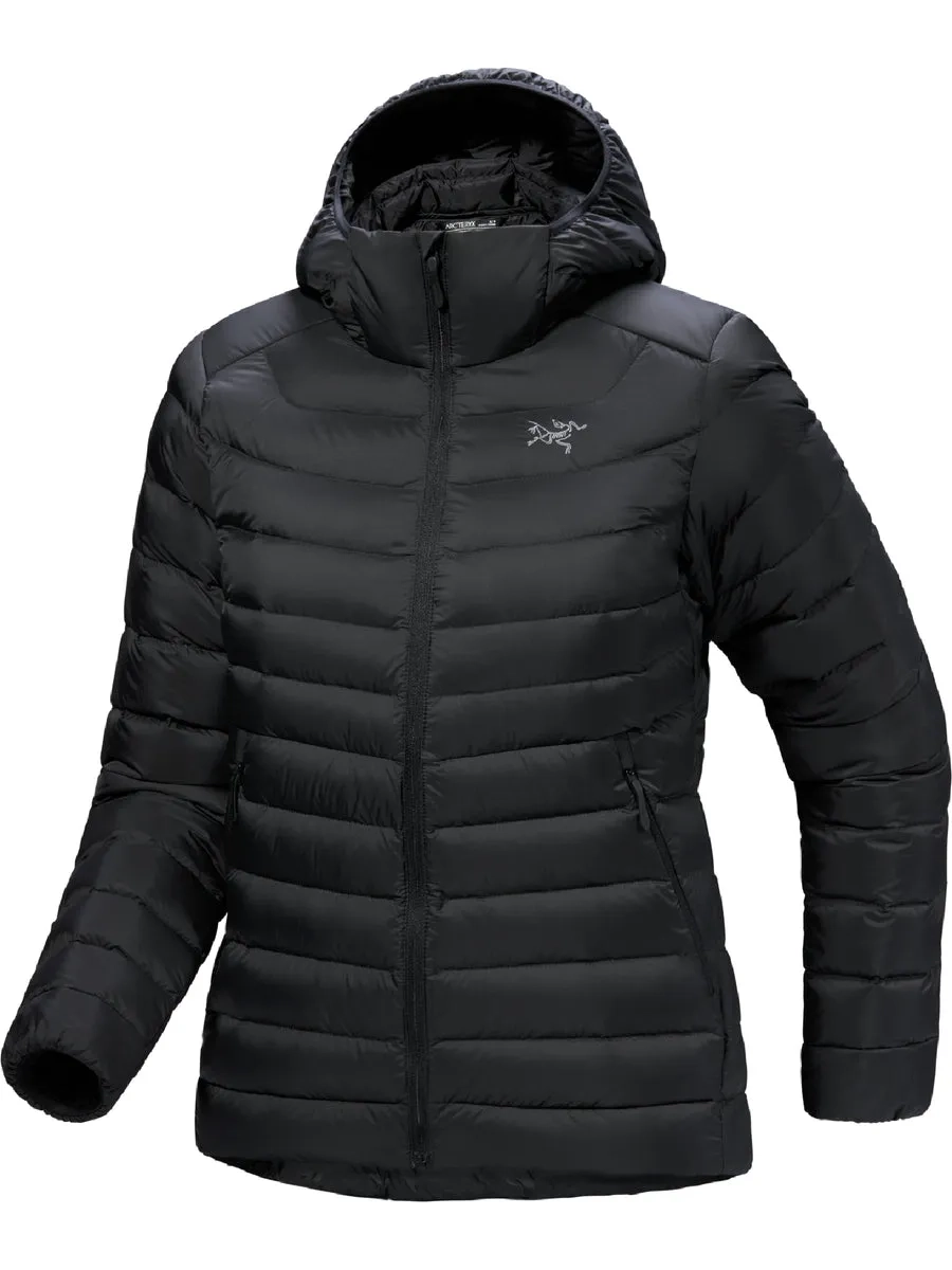 Arcteryx Cerium Womens Insulated Hooded Jacket - Black - L - Arc'teryx