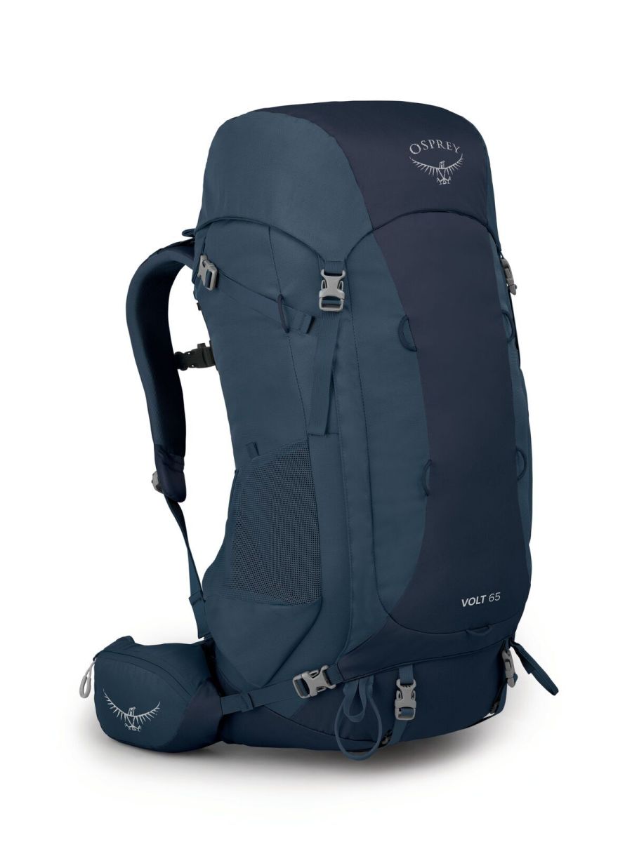 Osprey Volt 65L Mens Hiking Backpack - Muted Space Blue