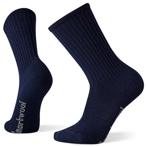   SMARTWOOL HIKE CLASSIC EDITION LIGHT CUSHION SOLID CREW SOCKS - NAVY