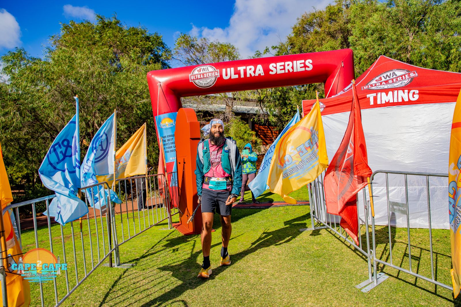 Jagpawan Wearing the Mont Lightspeed at a Ultra Race 
