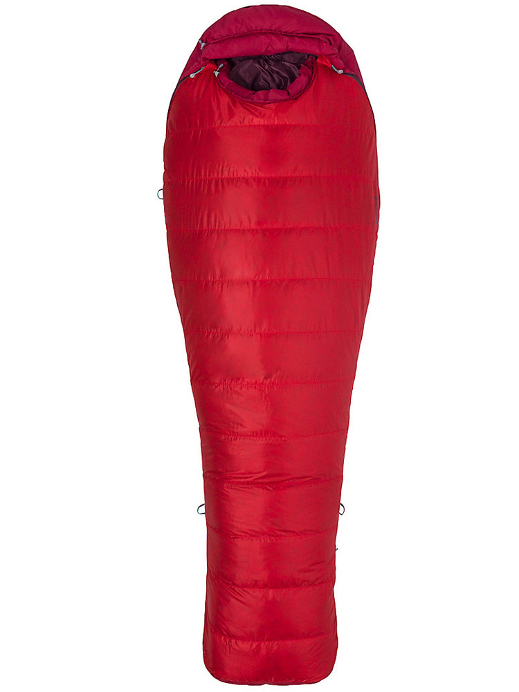 MARMOT ALWAYS SUMMER SLEEPING BAG - TEAM RED/SIENNA RED