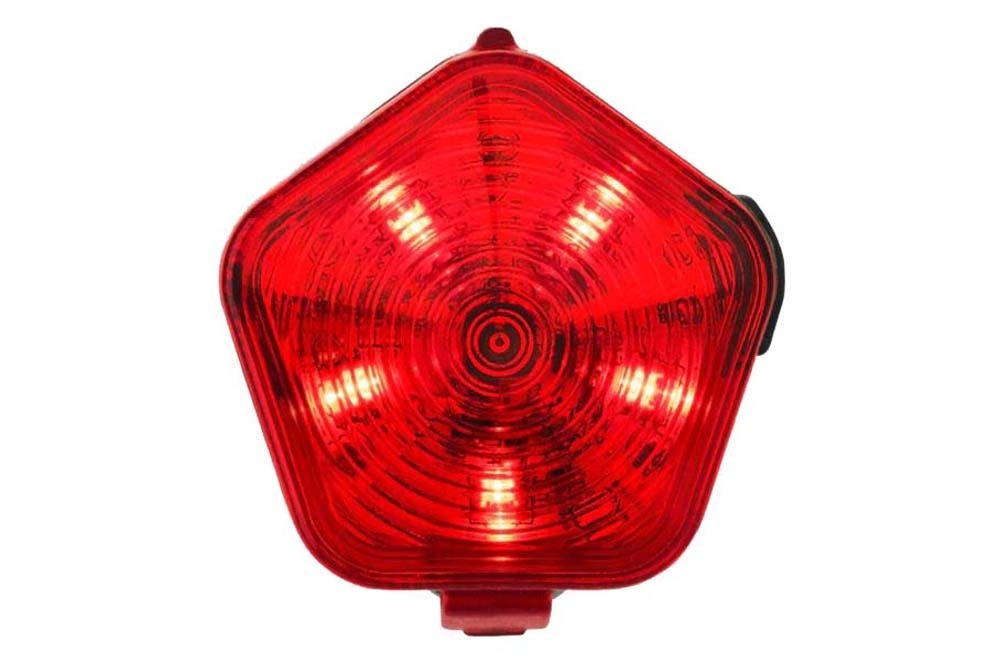 Ruffwear Audible Beacon Safety Light - Red Currant
