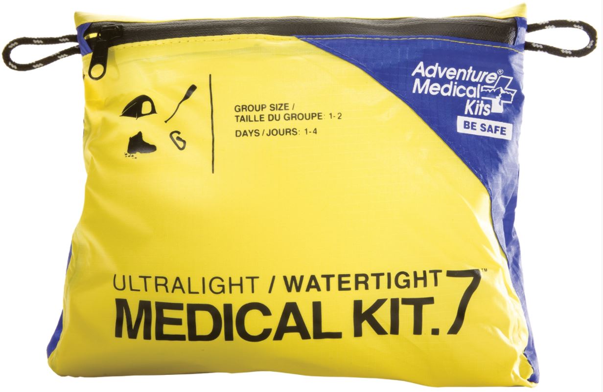 AMK 0.7 Ultralight & Watertight Medical Kit in Yellow/Blue