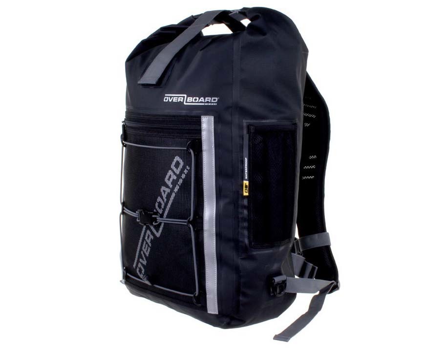 OVERBOARD 30 LITRE PRO-SPORTS WATERPROOF BACKPACK - BLACK