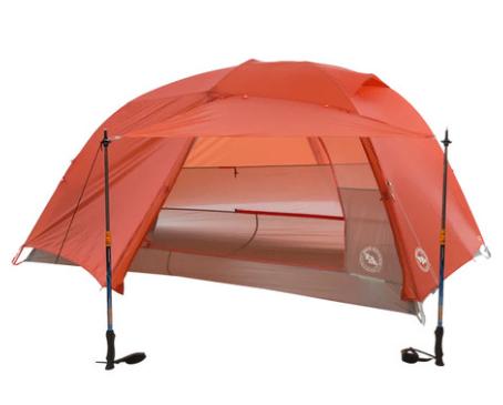 BIG AGNES COPPER SPUR HV UL2 ULTRALIGHT 2 PERSON HIKING TENT - ORANGE