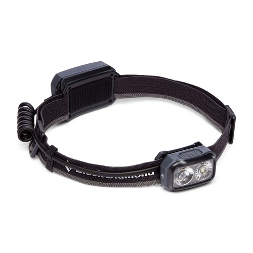 BLACK DIAMOND ONSIGHT 375 WATERPROOF CLIMBING HEADLAMP - GRAPHITE GREY