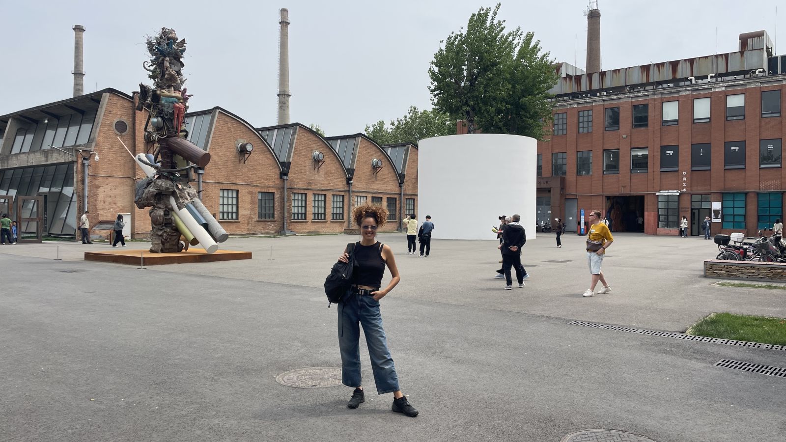 Lauren at the 798 Art District