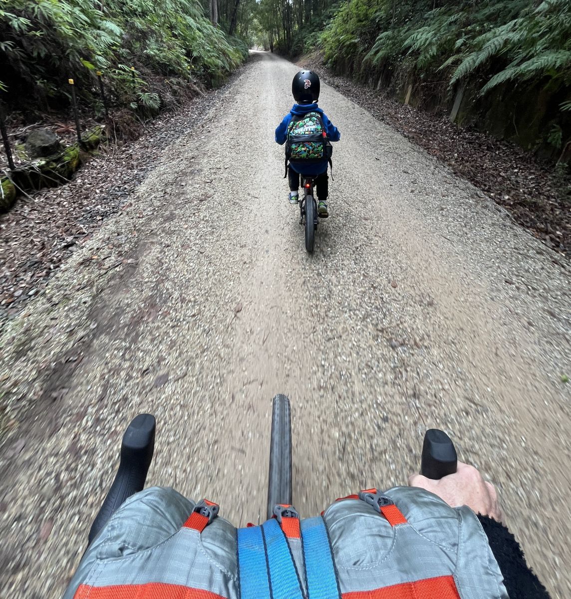 Bikepacking with kids on the Brisbane Rail Trail