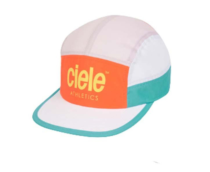 Ciele GOCap Running Hat in Oceanside Blue and Orange