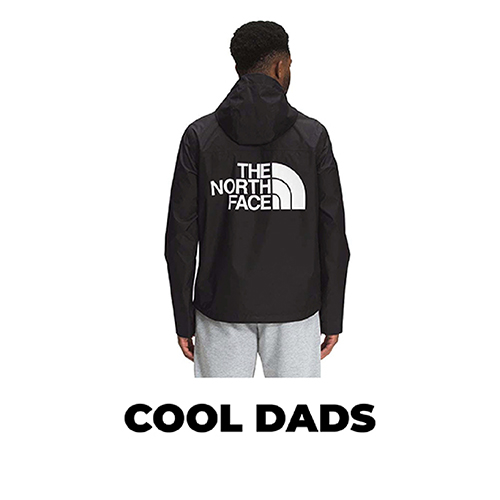 Man wearing The North Face black hoodie