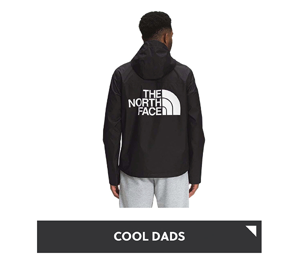 Man wearing The North Face black hoodie