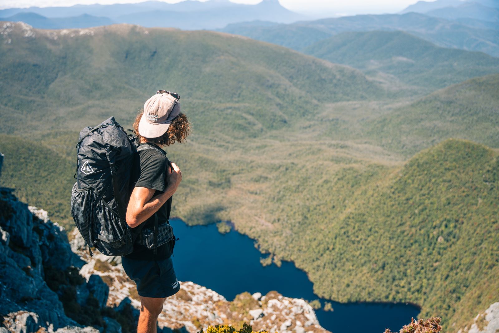 Hamish Lockett Ultralight Hiking in Tasmania Photo