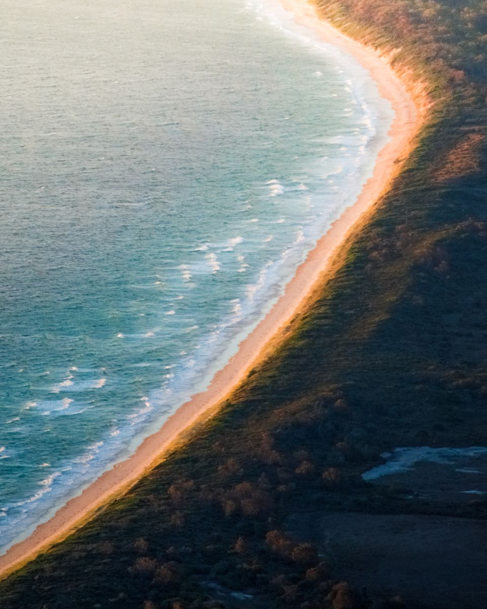 Arial image of Wineglass Bay