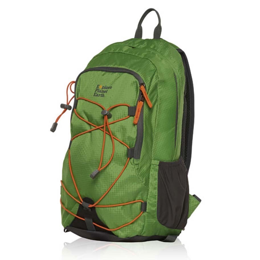 Explore Planet Earth Cloud Backpack in Green