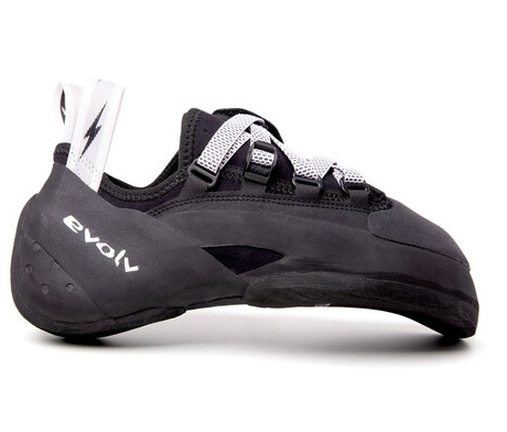 Evolv Phantom Unisex Climbing Shoes - Black