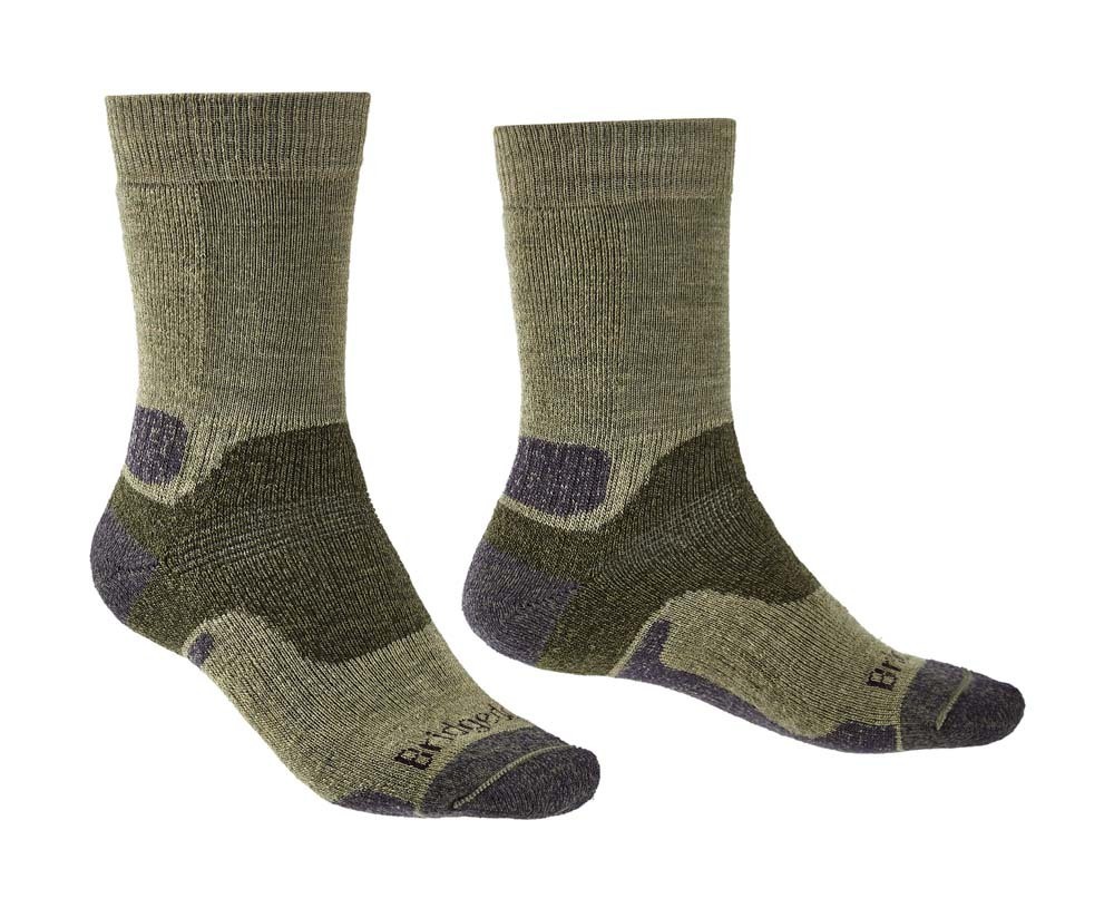 Bridgedale Hike Midweight Merino Performance Men Socks - Green - Sm