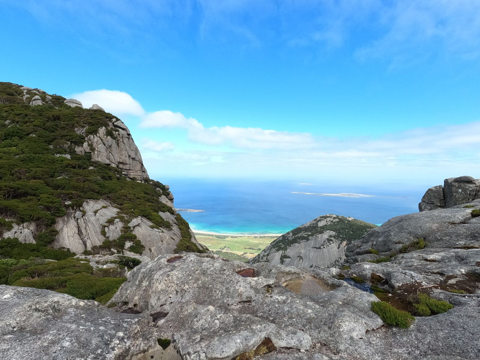 hiking flinder's island australia. photo