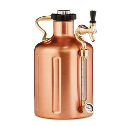 GrowlerWerks uKeg 128 Growler - 3.8L - Coppper Plated