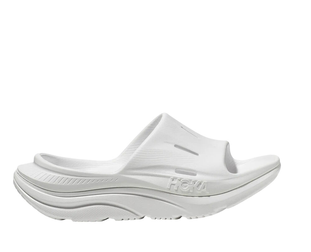 Hoka Ora Recovery Slide 3 Unisex Sandals - White/White
