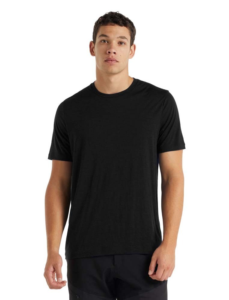 Icebreaker Merino Tech Lite II Short Sleeve Tee - Black