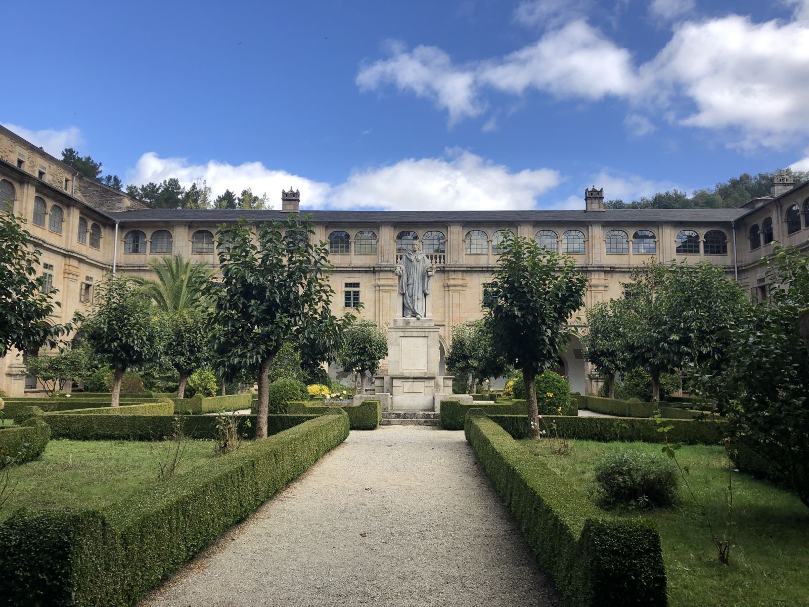 Samos Monastery Detour Camino Francés between Triacastela and Sarria